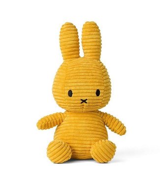 Nijntje - Miffy Nijntje - Miffy - Corduroy Yellow - 33CM