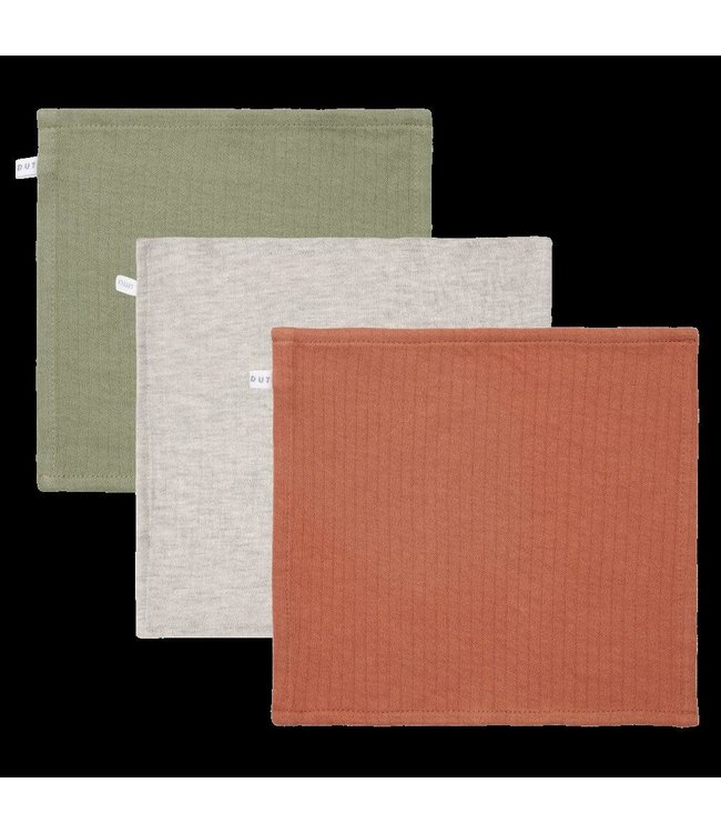 Little Dutch Little Dutch - Monddoekjes Pure Olive rust
