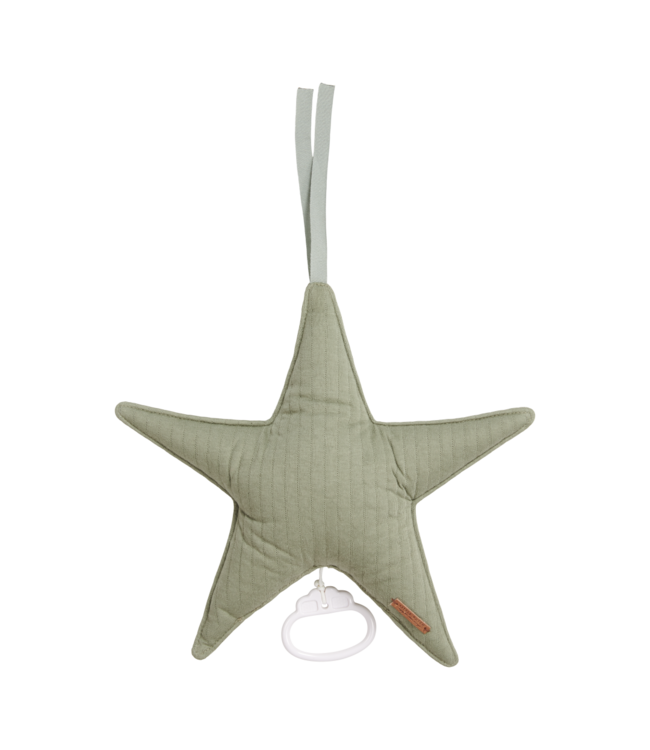 Little Dutch Little Dutch - Muziekdoos Ster Pure Olive