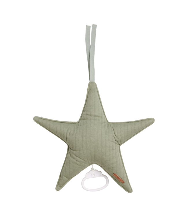 Little Dutch Little Dutch - Muziekdoos Ster Pure Olive