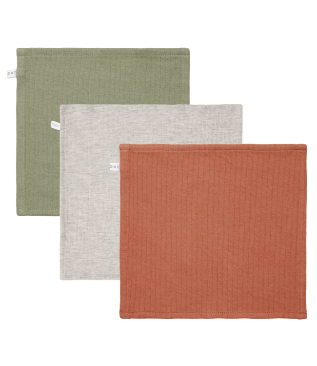Little Dutch Little Dutch - Monddoekjes Pure Olive rust