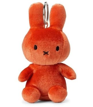 Nijntje - Miffy Nijntje - Miffy - Keychain Velvet Candy Orange - 10 cm - 4