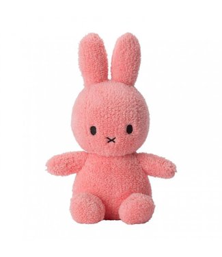 Nijntje - Miffy Nijntje - Miffy - Sitting Terry Pink - 23 cm - 9