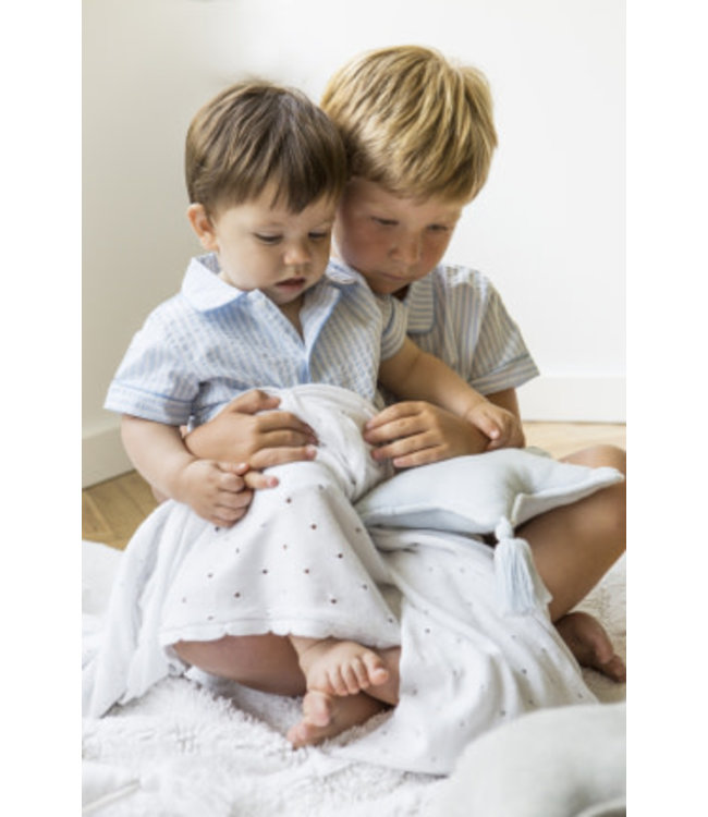 Lorena Canals Lorena Canals - Gebreid Baby Deken Biscuit White 90 x 120