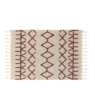 Lorena Canals Lorena Canals - Bereber Burgundy Small 120 x 160