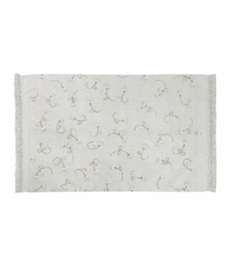 Lorena Canals Lorena Canals - Wasbaar tapijt English Garden Ivory 140 x 210