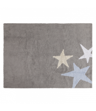 Lorena Canals Lorena Canals - Three Stars Grey - Blue 120 x 160