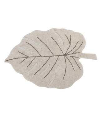 Lorena Canals Lorena Canals - Wasbaar tapijt Monstera Natural 120x180