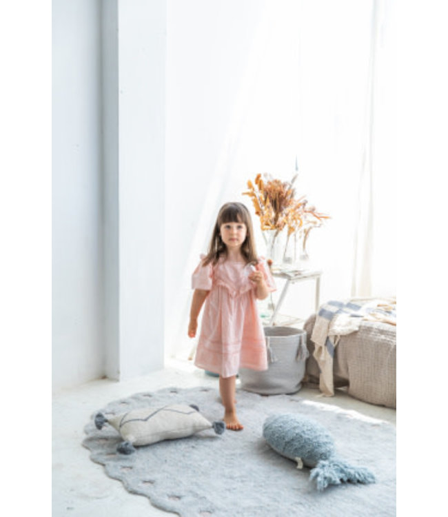 Lorena Canals Lorena Canals - Wasbaar tapijt Picone Pearl Blue 130x180