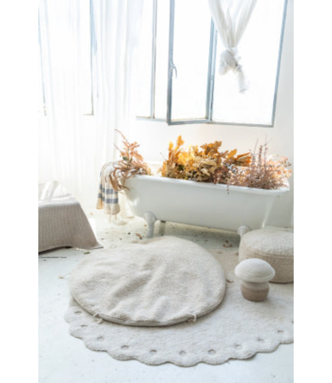 Lorena Canals Lorena Canals - Wasbaar tapijt Picone Ivory 130x180