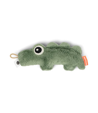 Done by Deer Done by Deer - Tiny sensory rattle, Croco, Green