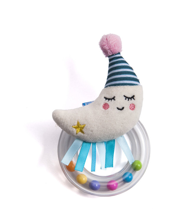 Taf Toys Taf Toys - Mini Moon Rammelaar Bijtring