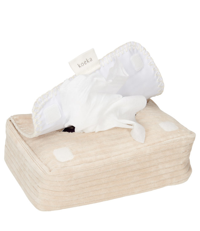 Koeka Koeka - Baby wipes cover Vik - sand