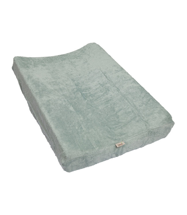 Timboo Timboo - Cover For Changing Pad 67X44Cm - Sea Blue
