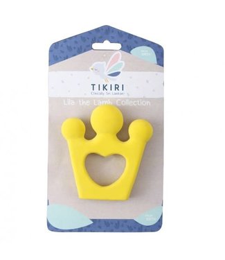 Tikiri Tikiri - Bijtring Kroon 10cm In Natuurlijk Belletje