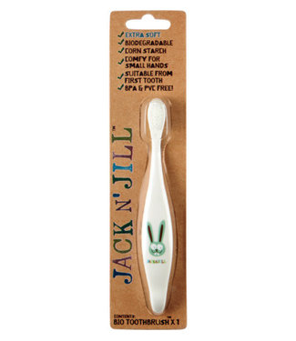 Jack N'Jill Jack N'Jill - Bio Toothbrush Bunny