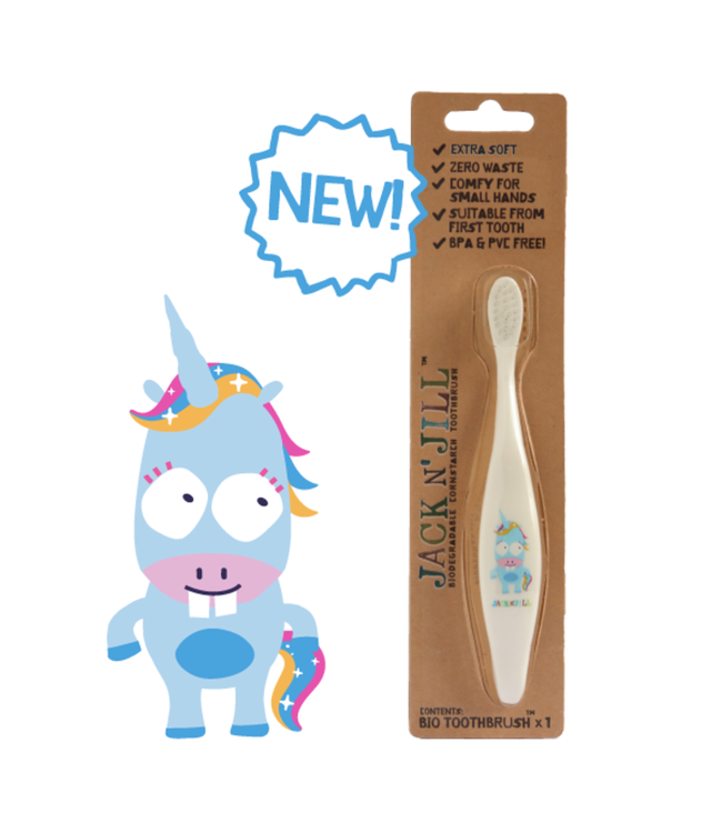 Jack N'Jill Jack N'Jill - Bio Toothbrush Unicorn