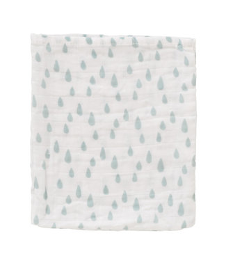 Fresk Fresk - Washandset 3 stuks Raindrops ether blue