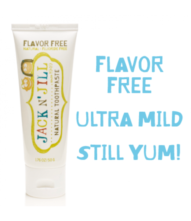 Jack N'Jill Jack N'Jill - Natural Toothpaste Flavour Free