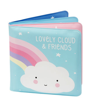 A Little Lovely Company A Little Lovely Company - Bath book: Cloud & friends