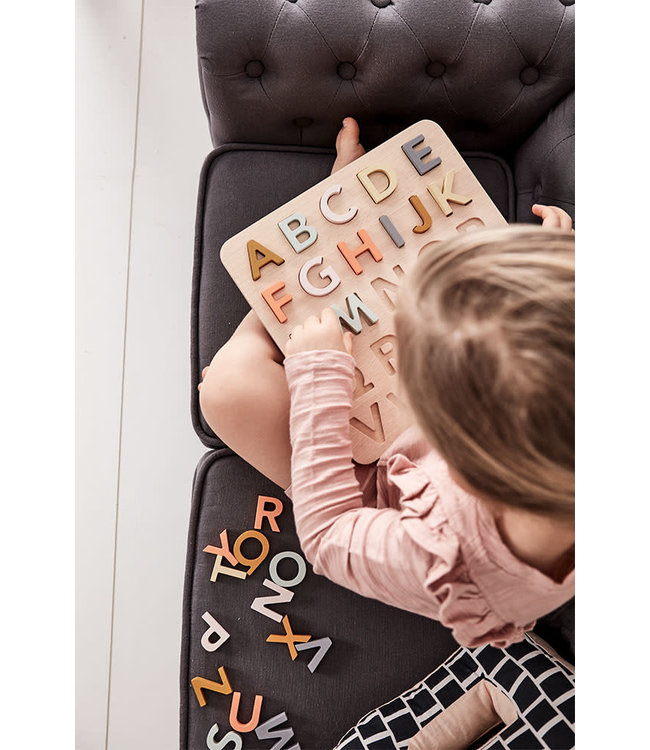 Kids Concept Kids Concept - ABC Puzzel 26x26x3,2