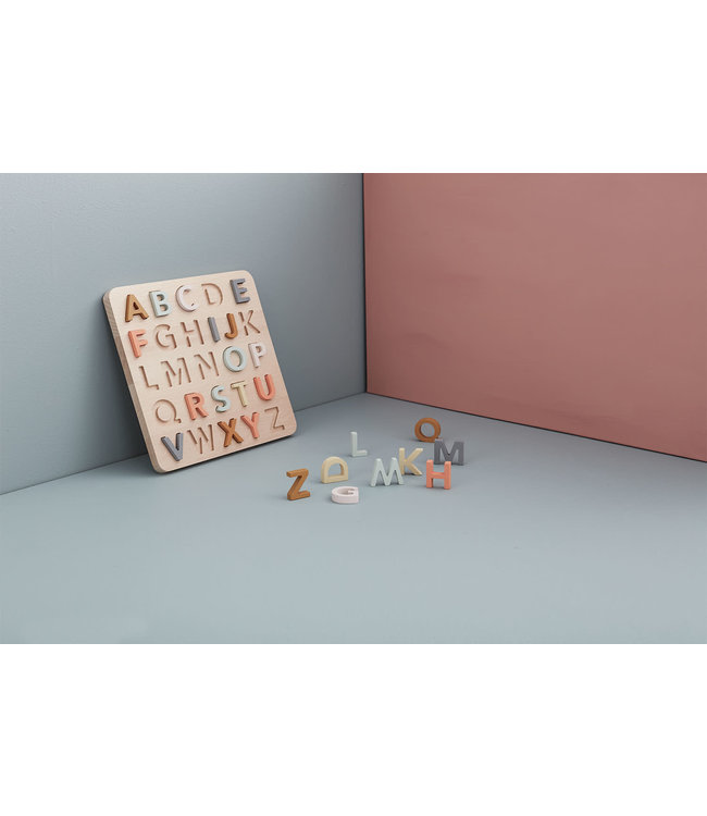 Kids Concept Kids Concept - ABC Puzzel 26x26x3,2