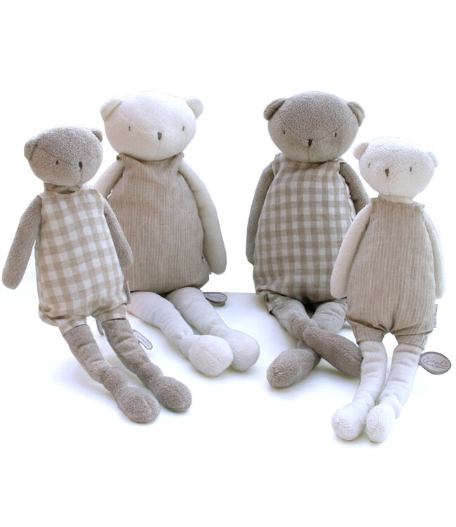 Dimpel Dimpel -  Lou 45 2 Ass - Off White /Greybeige