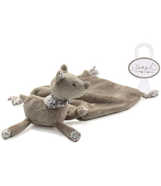 Dimpel Dimpel -  Malo Little Berry Doudou - Greybeige