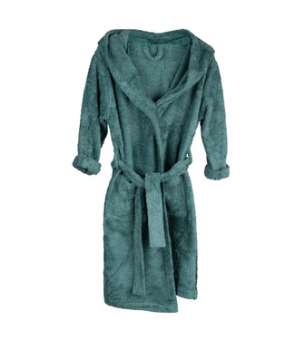 Timboo Timboo - Bath Robe (4-6Y) 530 - Aspen Green