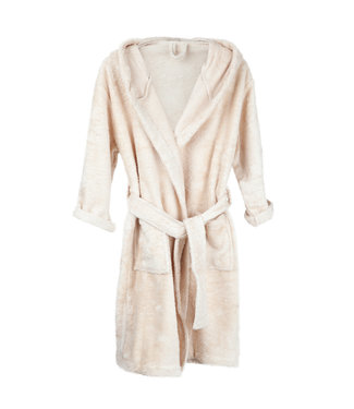 Timboo Timboo - Bath Robe (4-6Y) - Frosted Almond