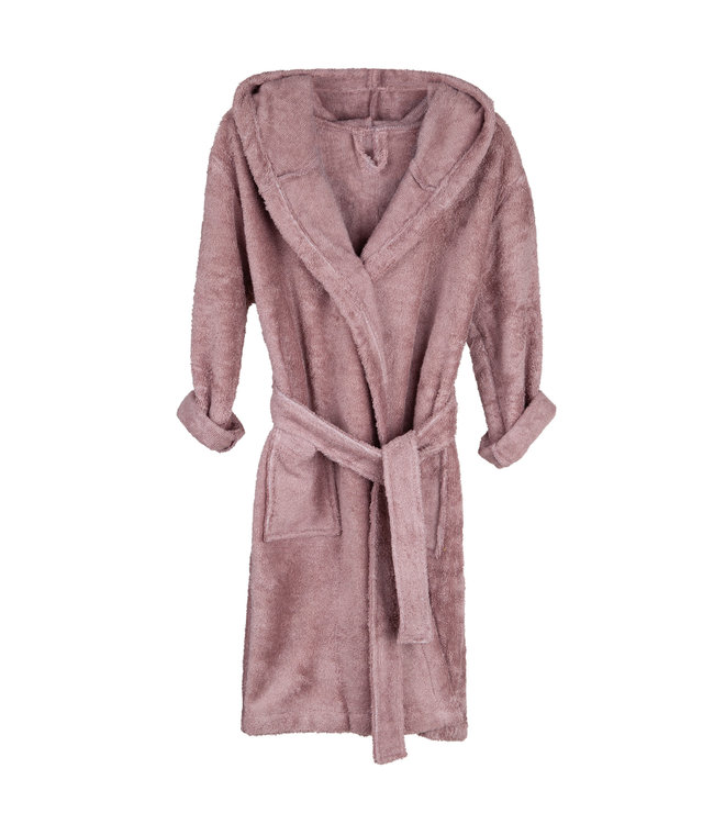 Timboo Timboo - Bath Robe (4-6Y) - Mellow Mauve
