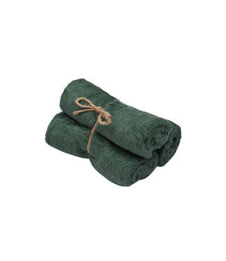 Timboo Timboo - Guest Towel 29,5X50Cm (3 Pcs) 530 - Aspen Green