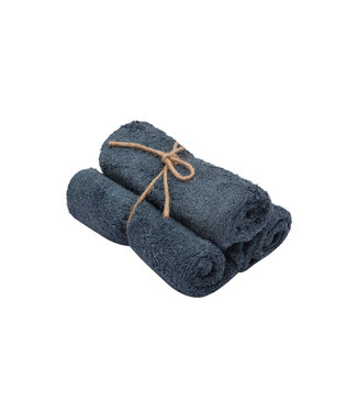 Timboo Timboo - Guest Towel 29,5X50Cm (3 Pcs) 519 - Marin