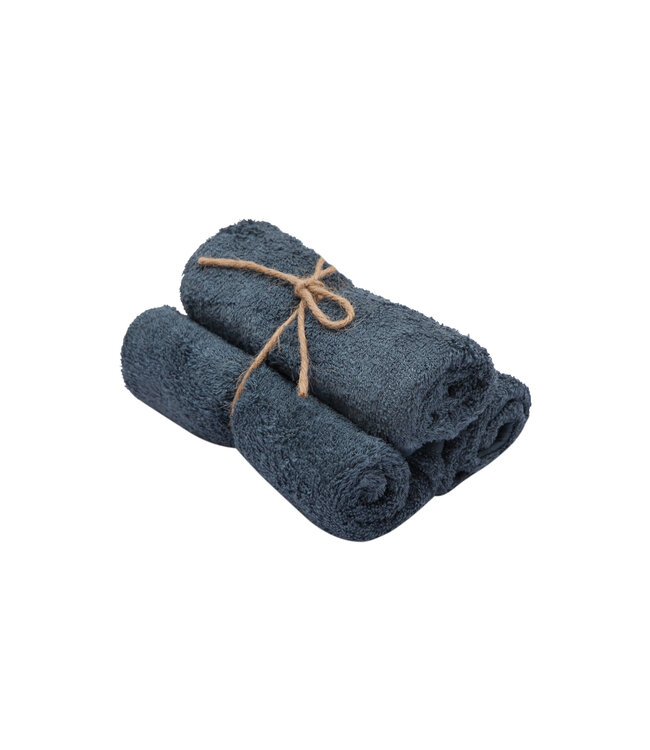 Timboo Timboo - Guest Towel 29.5X50Cm (3 Pcs) - Marin
