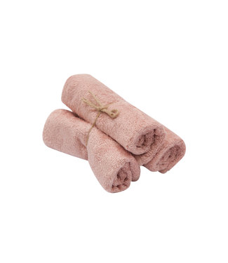 Timboo Timboo - Guest Towel 29.5X50Cm (3 Pcs) - Misty Rose