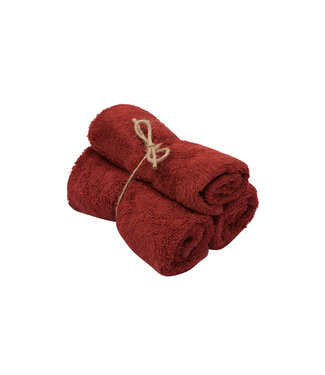 Timboo Timboo - Guest Towel 29,5X50Cm (3 Pcs) 532 - Rosewood