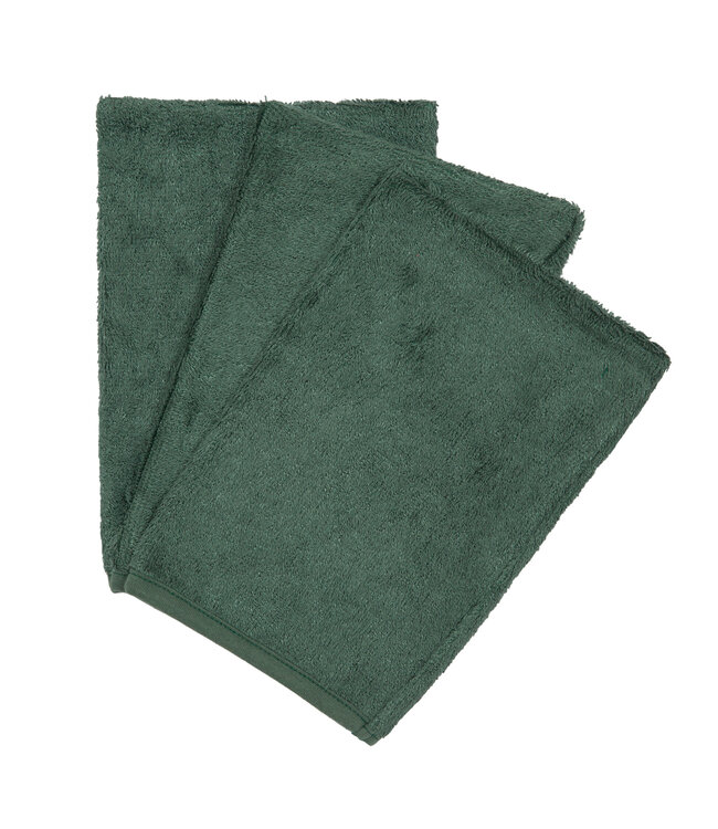 Timboo Timboo - Washcloth (3 Pieces) - Aspen Green