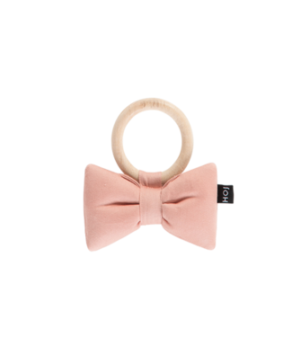 House of Jamie House of Jamie - Bijtring Bow Tie Powder Pink