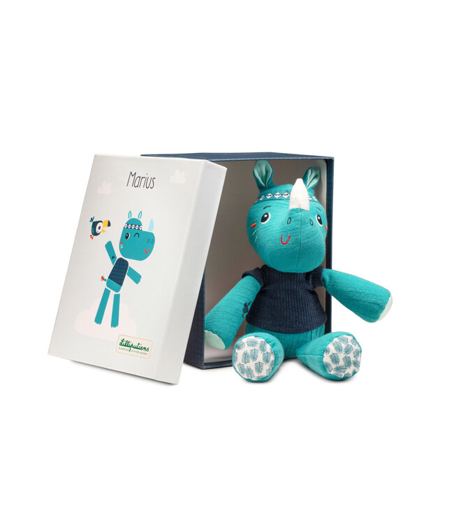 Lilliputiens Lilliputiens - Knuffeldier Marius Eco