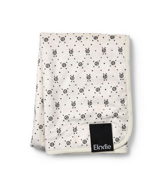 Elodie Elodie - Pearl Velvet deken Monogram