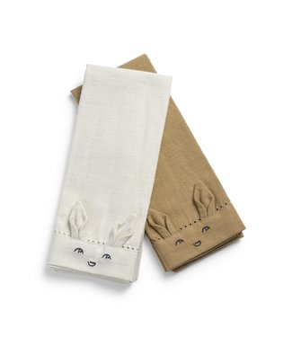 Elodie Elodie - Baby serviet set Lily White