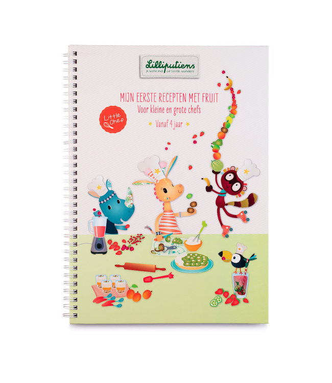 Lilliputiens Lilliputiens - Receptenboek " Mijn Eerste Recepten Met Fruit"