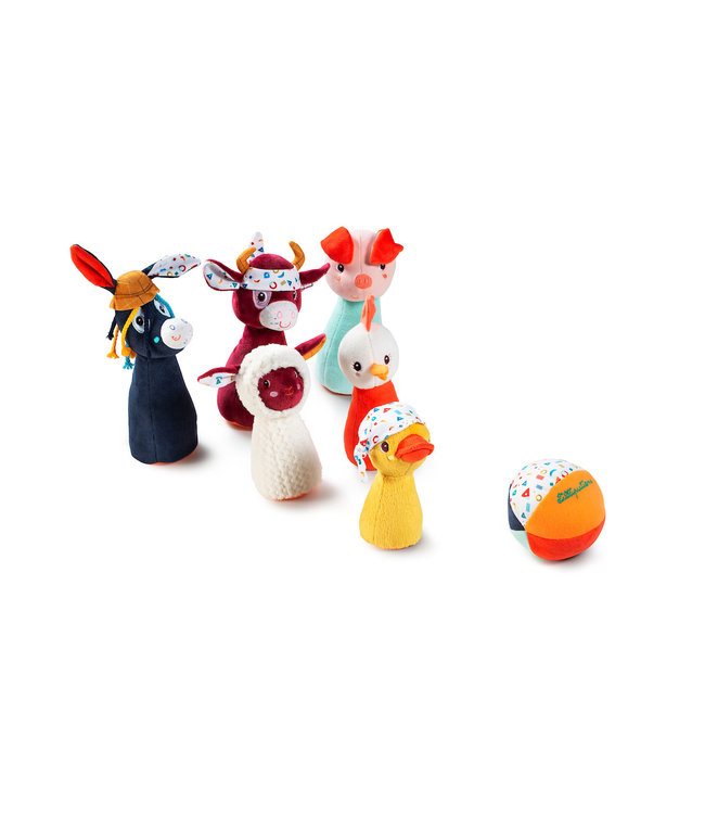 Lilliputiens Lilliputiens - Mijn Eerste Kegelspel Boerderij