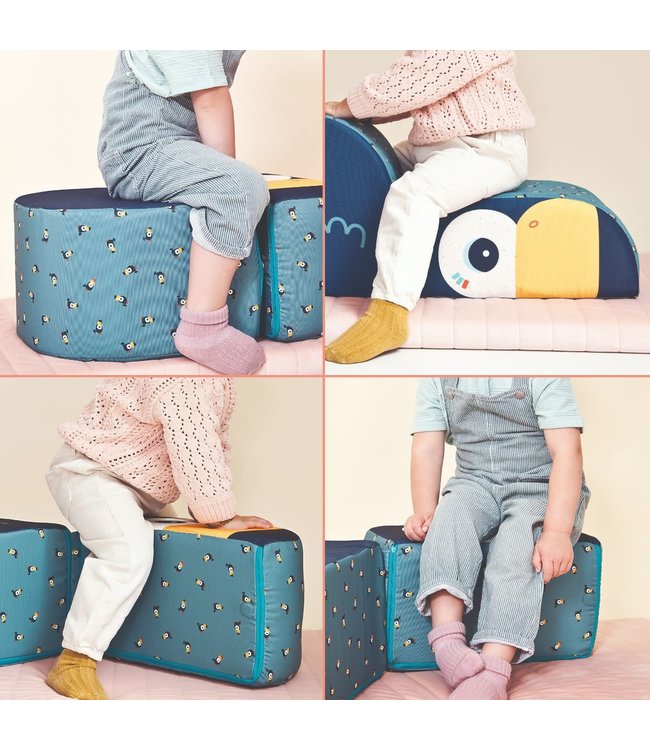 Lilliputiens Lilliputiens - Pablo Moduleerbare Poef