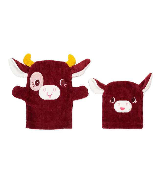 Lilliputiens Lilliputiens - Set Handpopwashandjes Rosalie