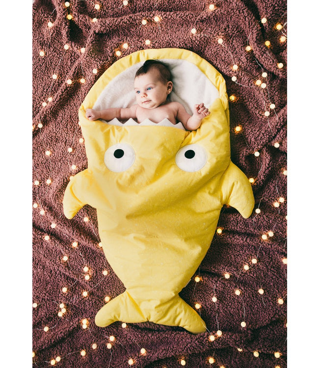 Baby Bites Baby Bites - Slaapzak Baby Constellations 1-18M - Yellow - Orsetto