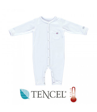 Puckababy Puckababy - Pajamas 12-18M - Tencel White