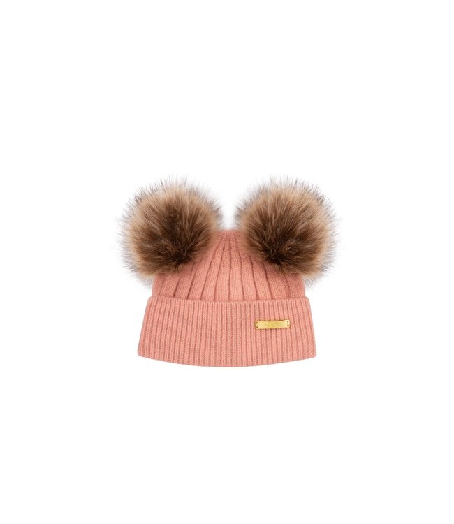 Bjallra Bjallra - Winter muts Pink 0-6 mon