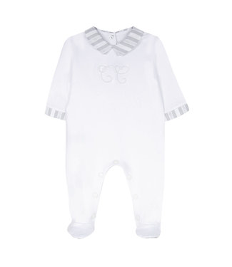 Tartine et Chocolat Tartine et Chocolat - Garda Sleepsuit 1M - Grey