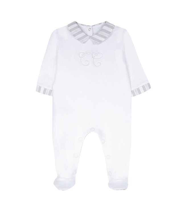 Tartine et Chocolat Tartine et Chocolat - Garda Sleepsuit 18M - Grey
